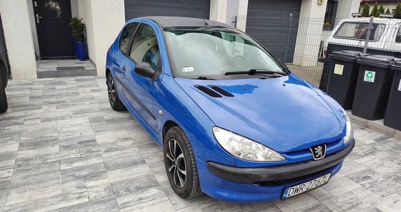 peugeot Peugeot 206 cena 6000 przebieg: 118000, rok produkcji 2006 z Łańcut